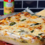 Beef and Cheese Tortellini Bake