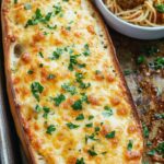 Garlic Butter Chicken Bites with Creamy Parmesan Pasta