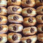 Delicious Italian Doughnuts Filled with Cream