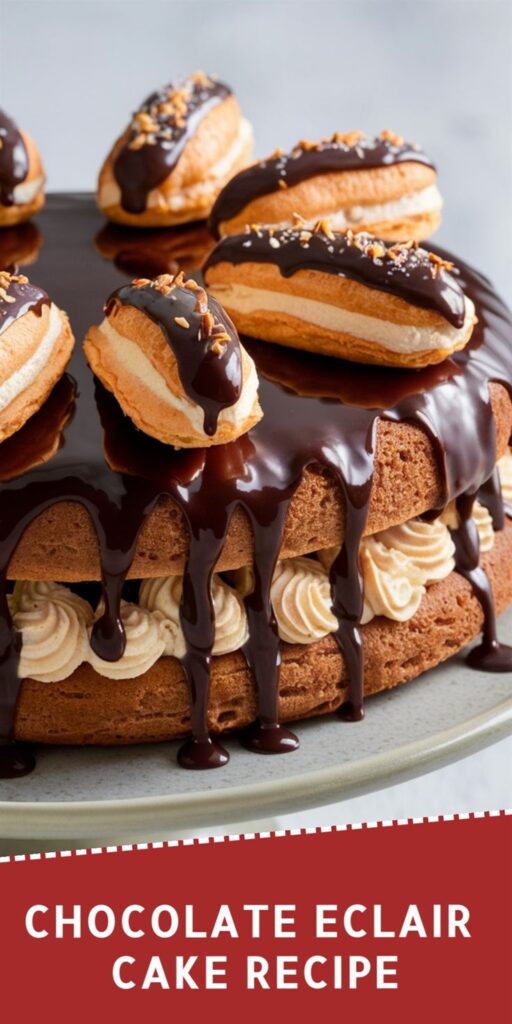 Heavenly Chocolate Éclair Cake for Effortless Entertaining