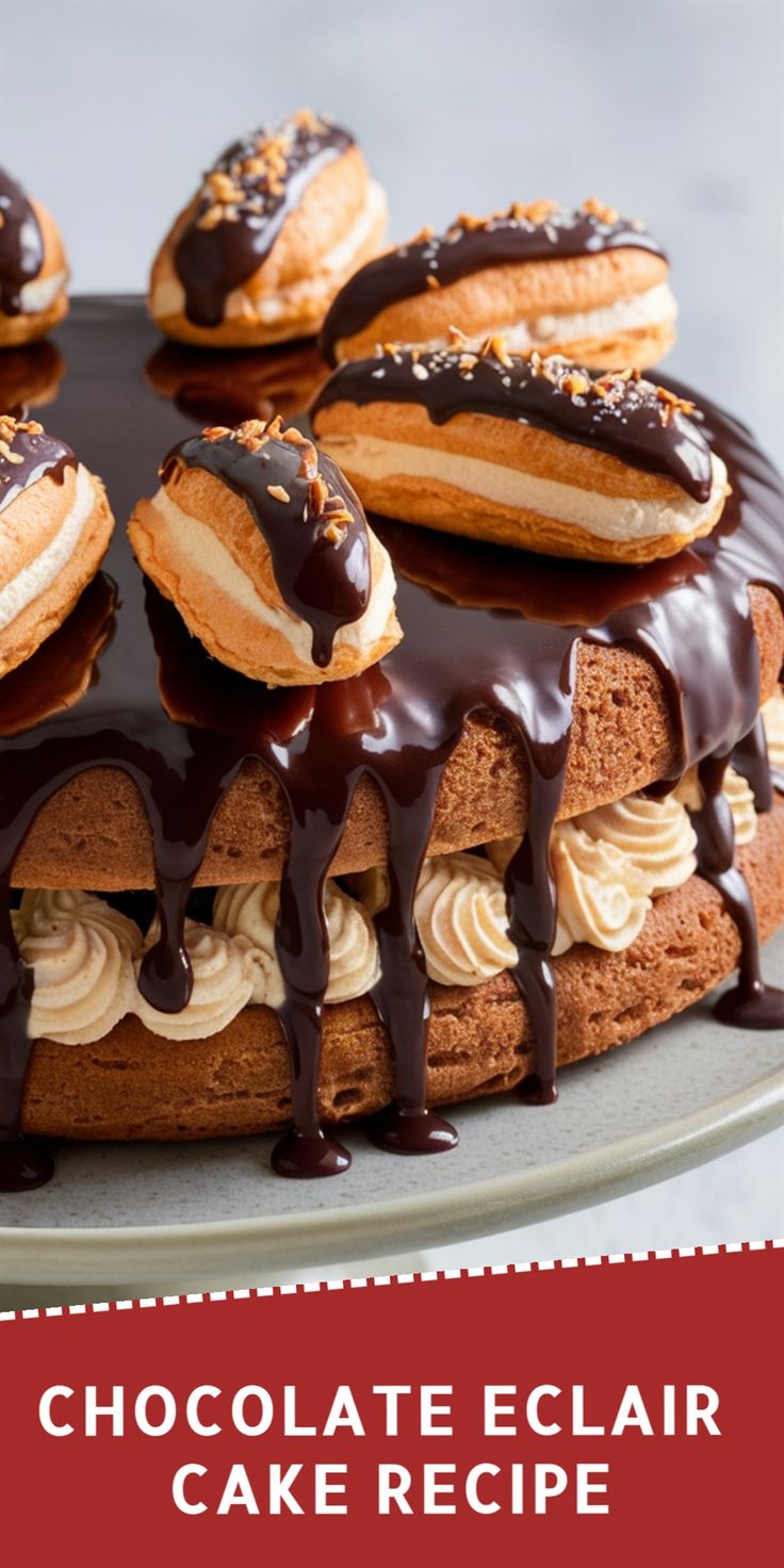 Heavenly Chocolate Éclair Cake for Effortless Entertaining