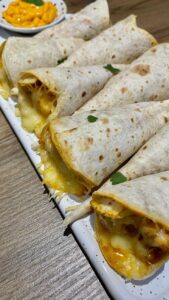 Savory Chicken-Filled Cornets