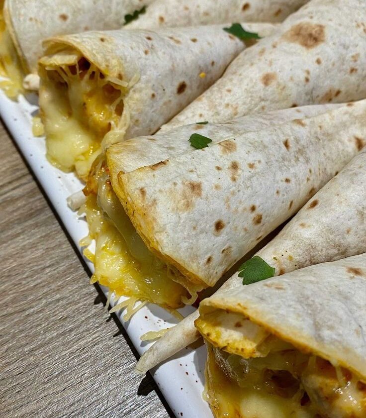 Savory Chicken-Filled Cornets