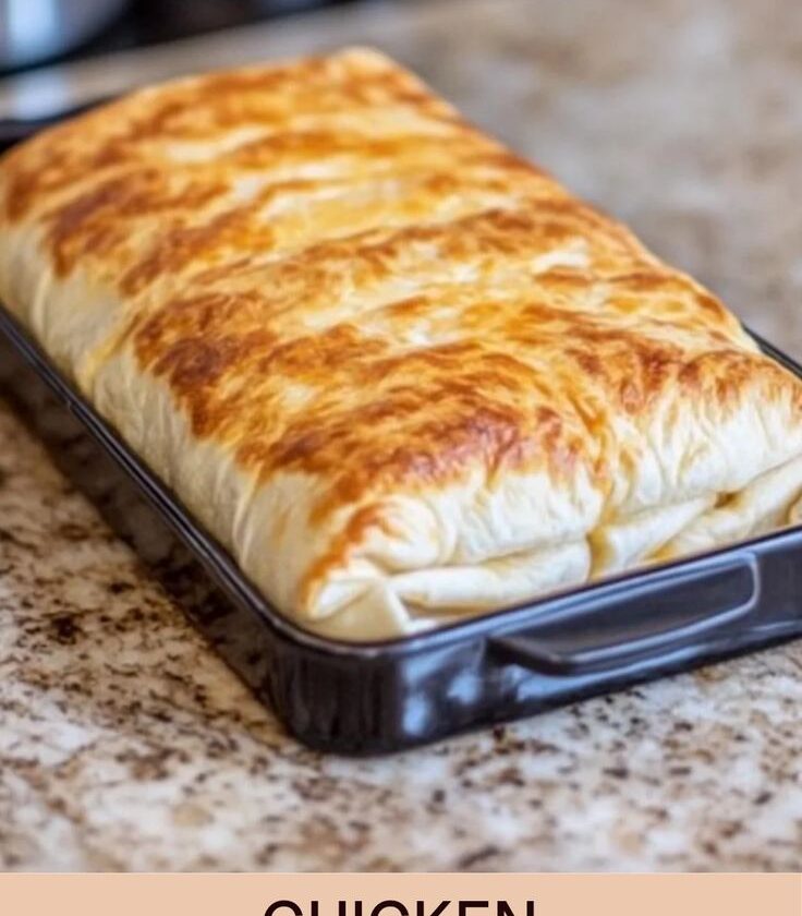 Creamy Chicken Chimichanga