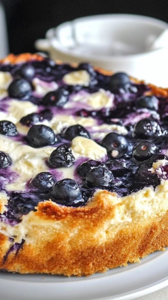 Nova Scotia Blueberry Cream Cake