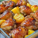 chicken thighs and potatoes
