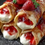 Strawberry Chimichangas