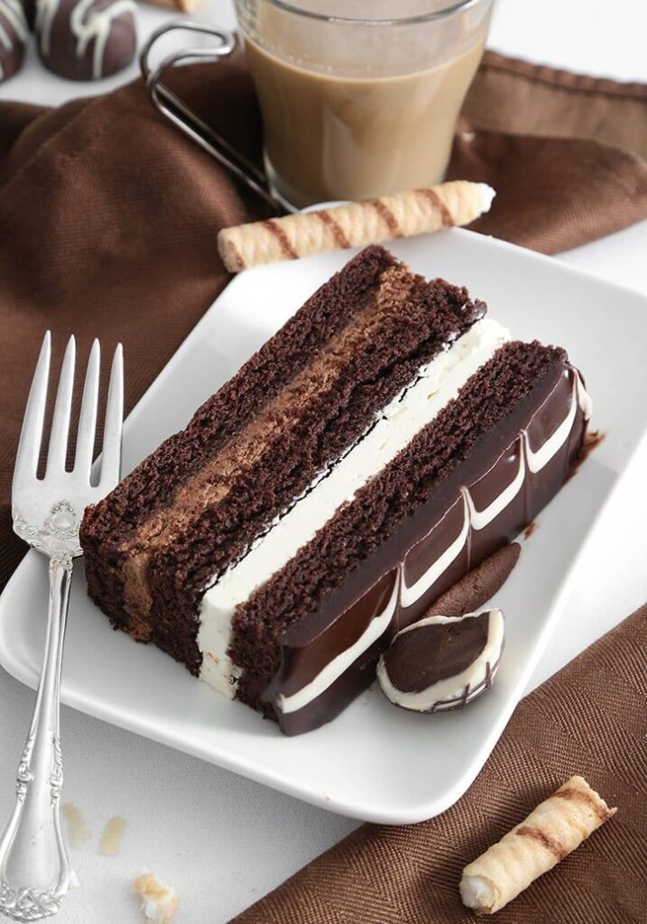 Tuxedo Bar Cake