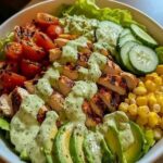 Grilled Chicken & Avocado Salad Bowl