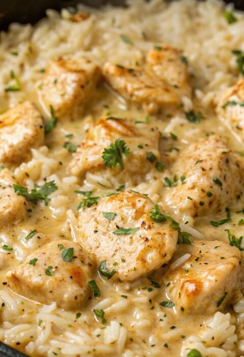 Creamy Herb Chicken & Basmati Rice