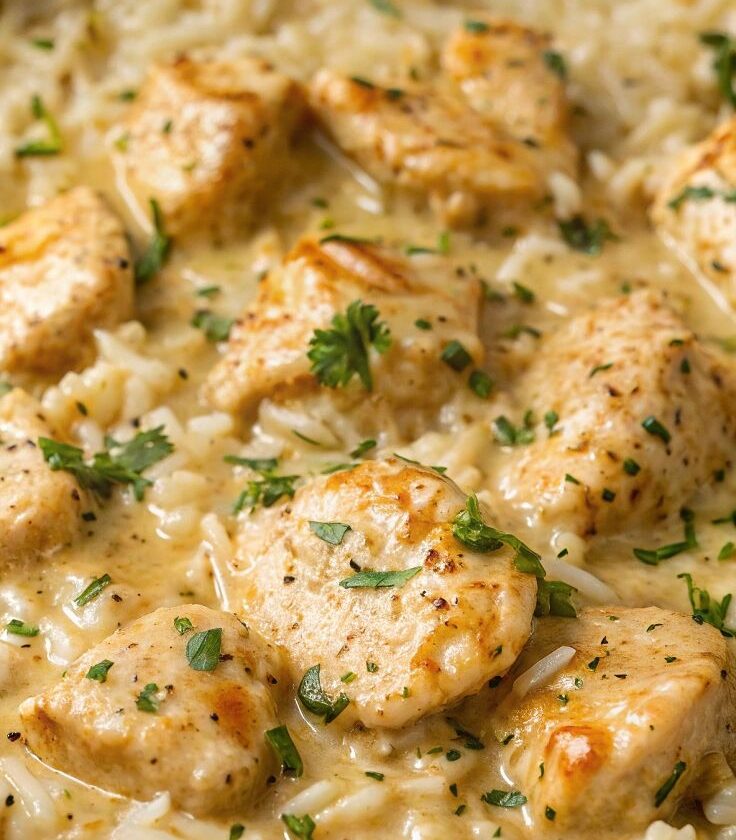 Creamy Herb Chicken & Basmati Rice