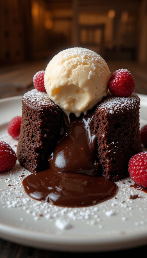 Irresistible Molten Chocolate Lava Cake