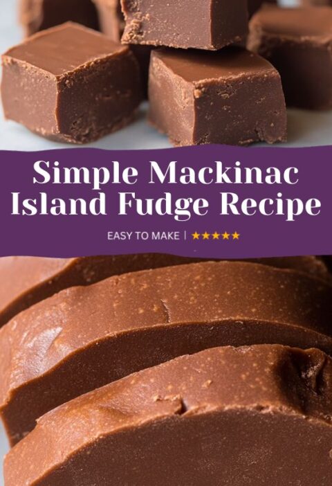 Simple Mackinac Island Fudge Recipe