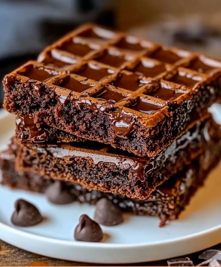Brownie Waffles Recipe
