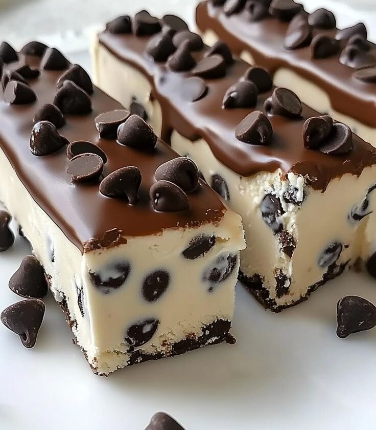 Chocolate Chip Cheesecake Bars