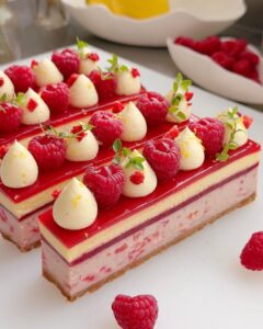 Raspberry Lemon Cheesecake