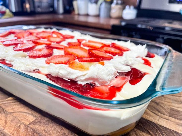Strawberry Twinkie Dessert