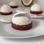 Coconut Dome with Chocolate Spread