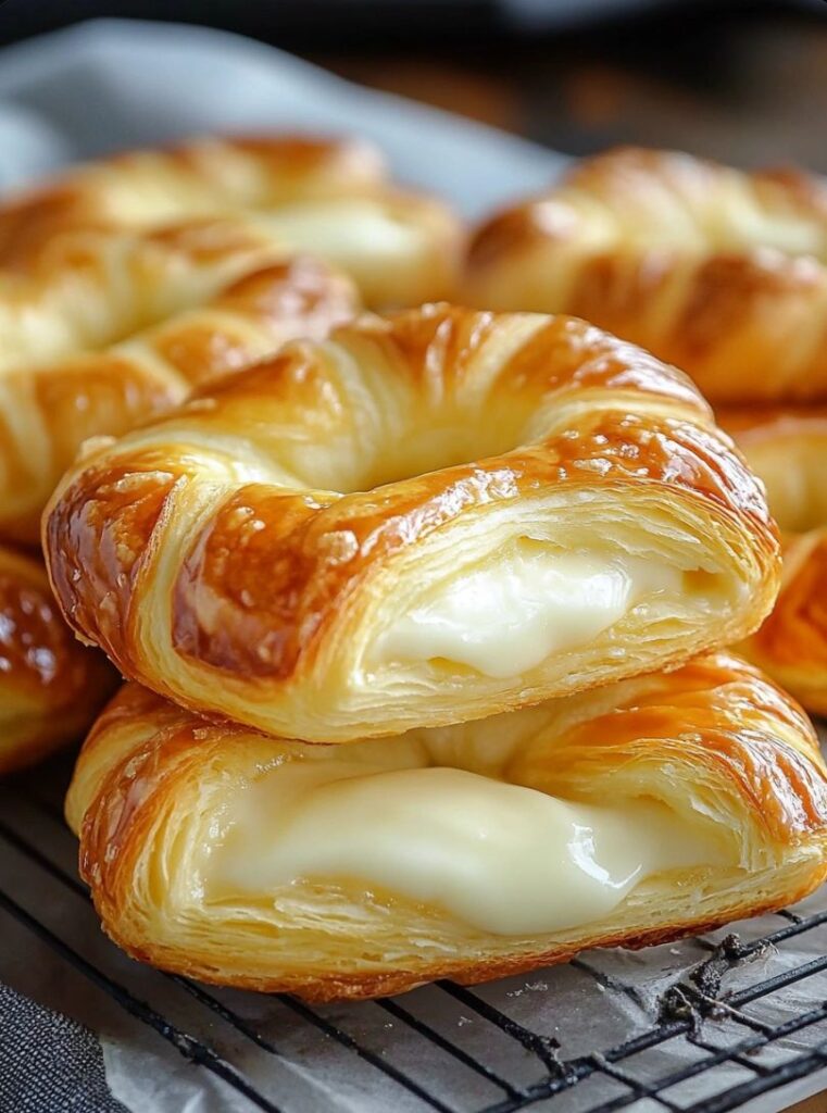 Delicious Crescent Cheese Danishes
