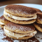 Cheesecake Filled Chocolate Walnut Thumbprint Cookies Recipe