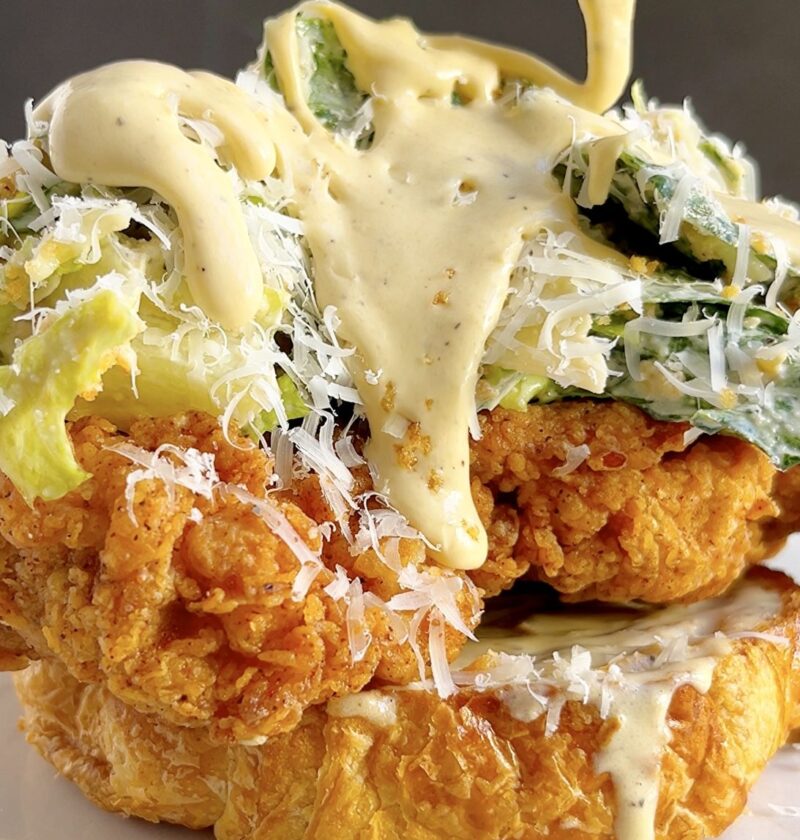 Crispy Chicken Caesar Sandwich