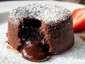 homemade lava cake
