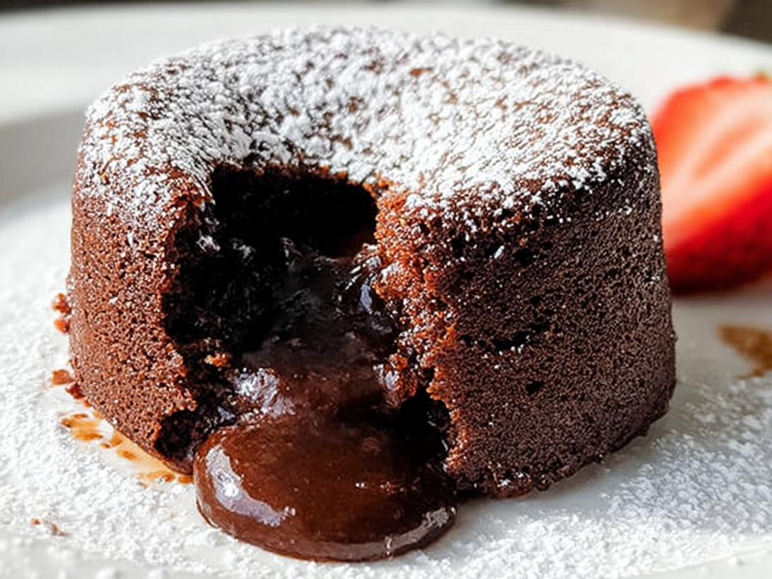homemade lava cake