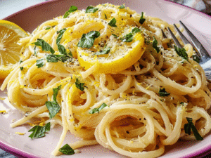 lemon pasta recipe