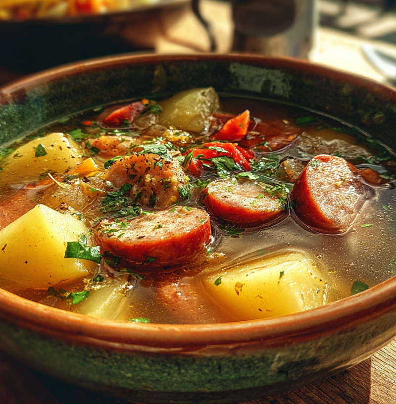 Italian Sausage and Potato Soup