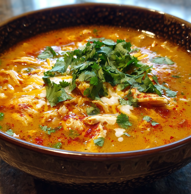 Chicken Enchilada Soup