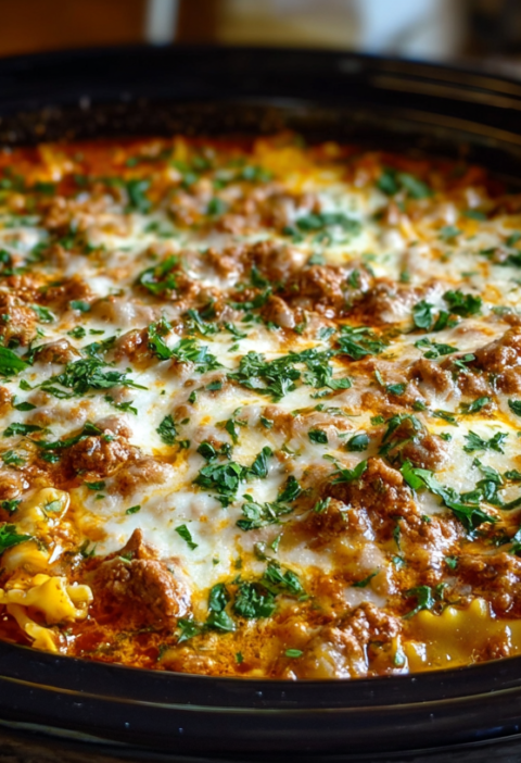Lasagna Soup Crockpot