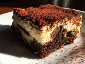 Tiramisu Brownies recipe