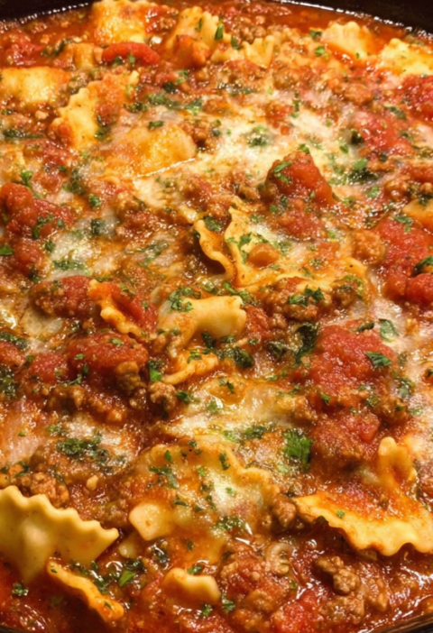 Crockpot Lasagna Soup