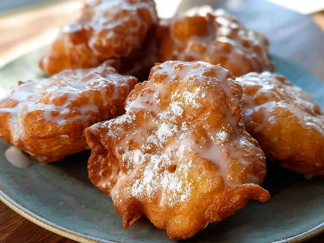 Air Fryer Apple Fritters