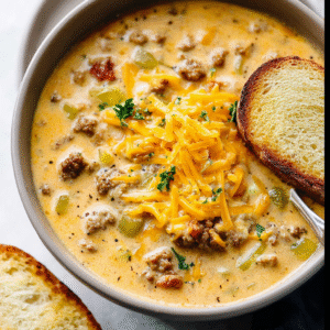 Cheeseburger Soup