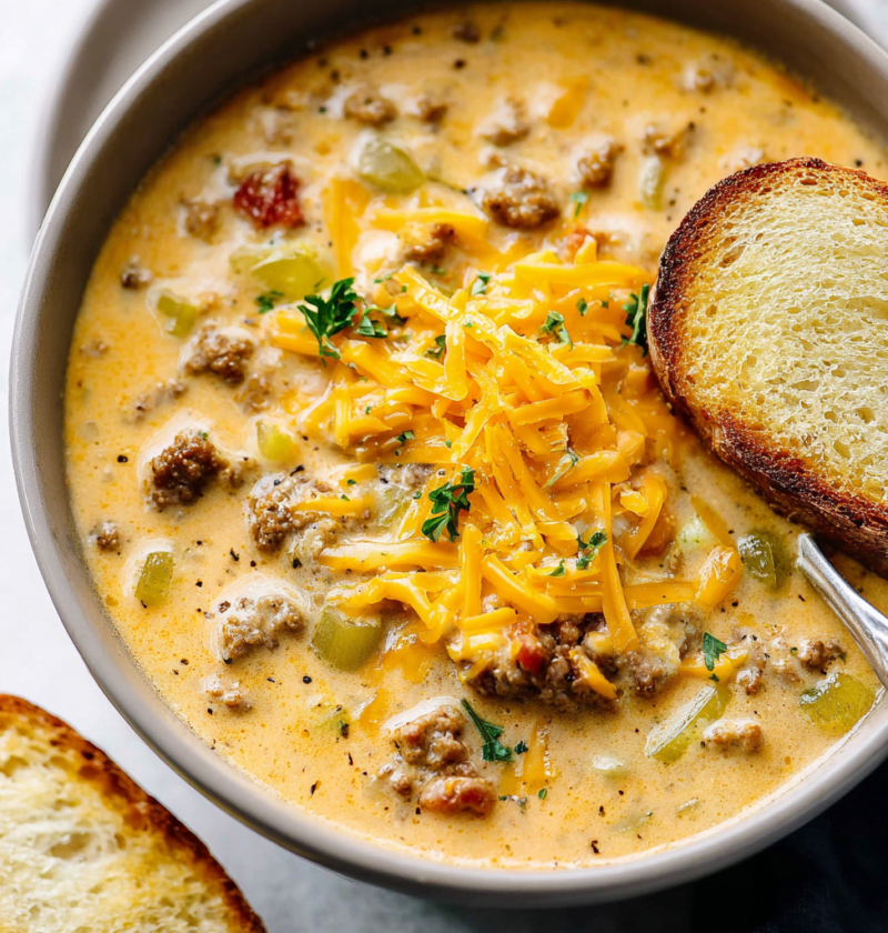 Cheeseburger Soup