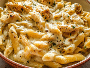 Cheesy Chicken Pasta