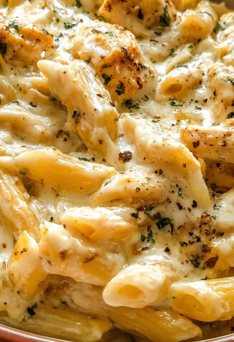 Cheesy Chicken Pasta