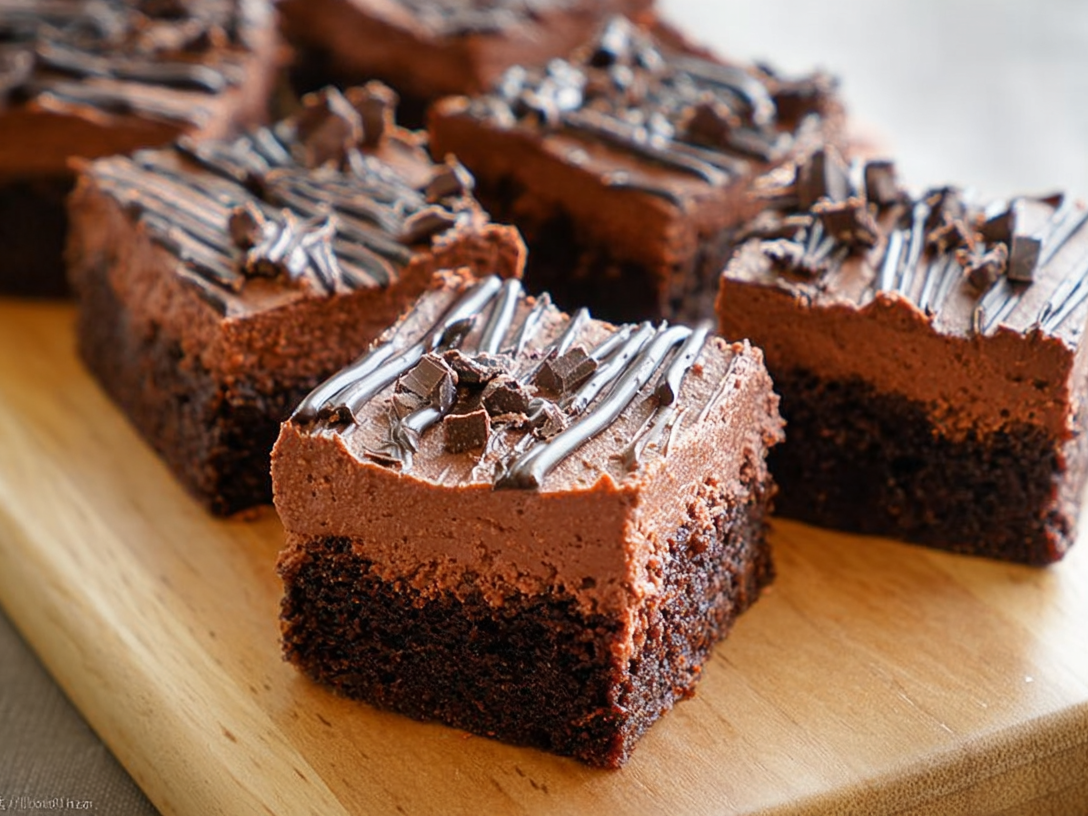 Chocolate Mousse Brownies