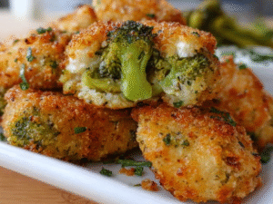 Chicken and Broccoli Nuggets