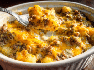 Crockpot Hamburger Potato Casserole