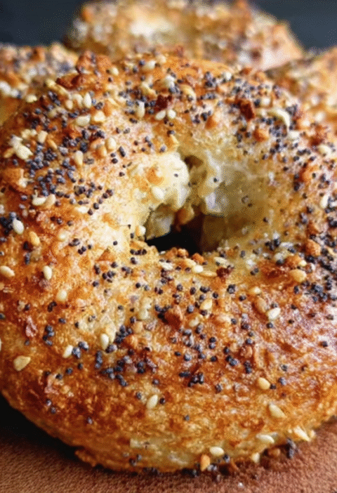Fluffy & Healthy Greek Yogurt Bagels
