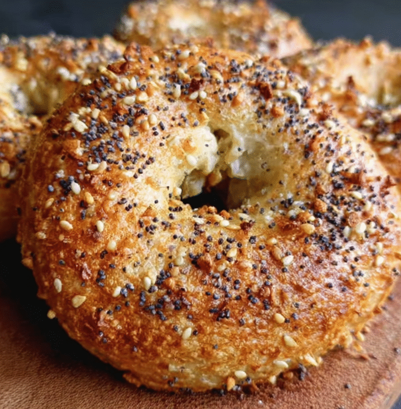 Fluffy & Healthy Greek Yogurt Bagels