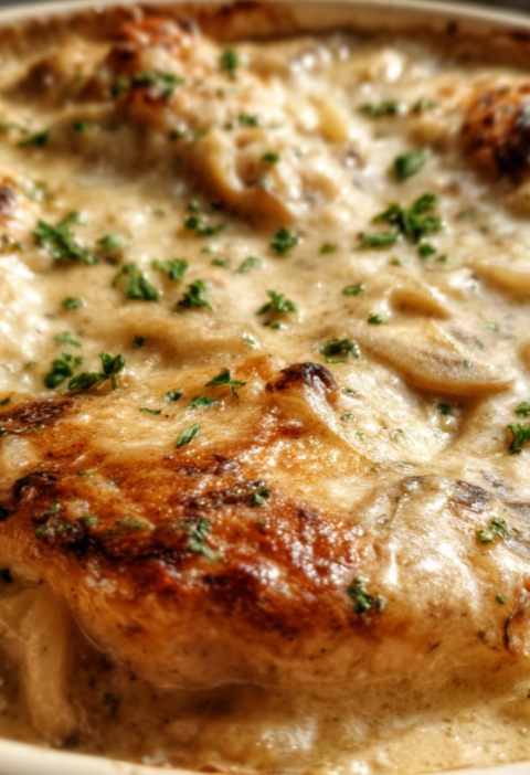 Creamy French Onion Chicken