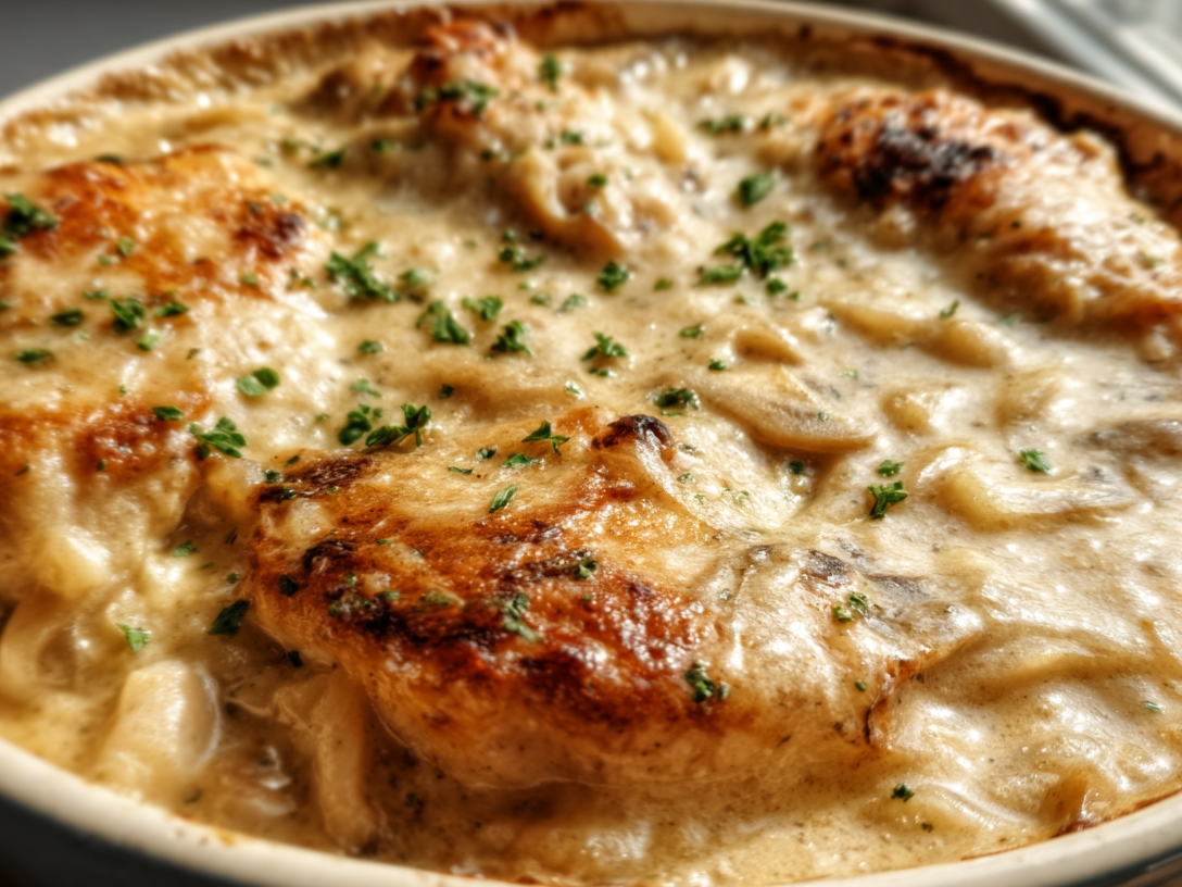 Creamy French Onion Chicken