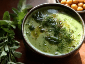Green Goddess Herb Soup