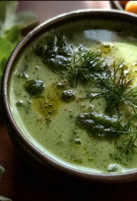Green Goddess Herb Soup