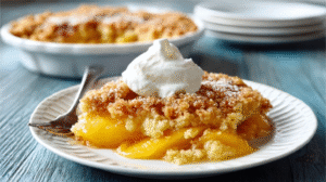 Peach Dump Cake