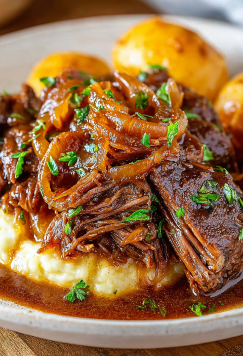 Crock Pot French Onion Pot Roast