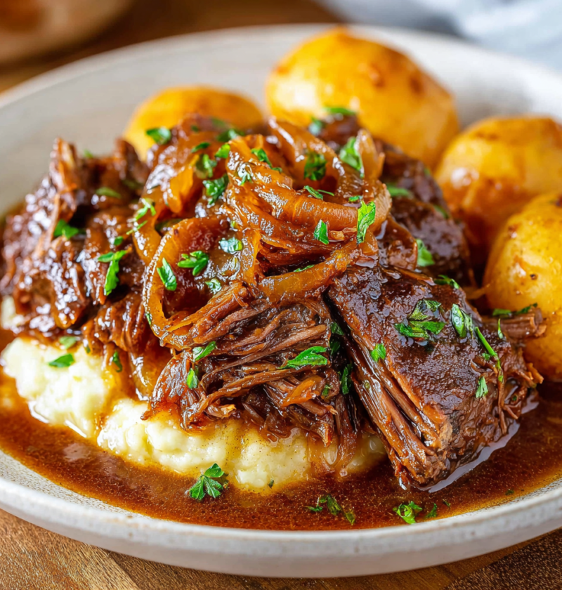 Crock Pot French Onion Pot Roast